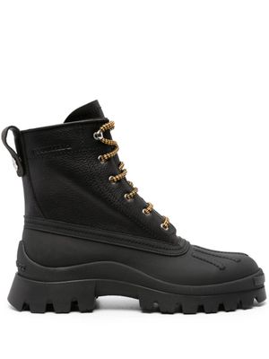 DSQUARED2 bottines en cuir à lacets - Noir
