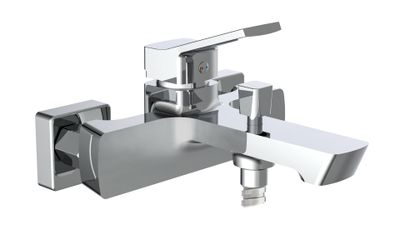 Schutte STILO ééngreepsmengkraan bad | chroom
 34830