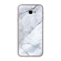 Witte marmer: Samsung Galaxy J4 Plus Transparant Hoesje Witte marmer: Samsung Galaxy J4 Plus Transparant Hoesje