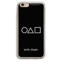 Squid Game: iPhone 6 Plus / 6S Plus Transparant Hoesje