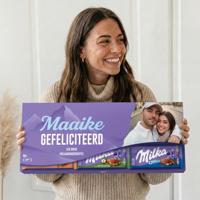 Mega Milka reep met naam en foto bedrukken - 6 repen