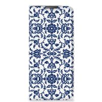 Motorola Moto E20 Smart Cover Flower Blue