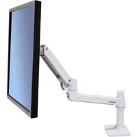 Ergotron LX Arm Desk Mount Monitor-tafelbeugel 1-voudig 38,1 cm (15) - 86,4 cm (34) Wit In hoogte verstelbaar, Kantelbaar, Zwenkbaar, Roteerbaar