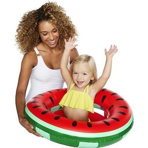 Opblaasbare watermeloen baby float 68 cm   -