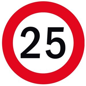 Bierviltjes verjaardag 25 jaar