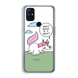 Unicorn: OnePlus Nord N10 5G Transparant Hoesje