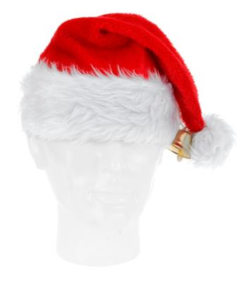 5 stuks! Kerstmuts deluxe met bel - Nampook
