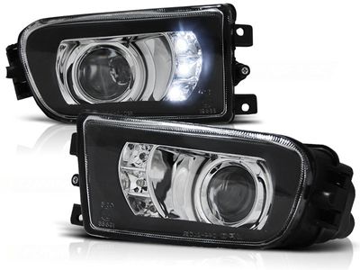 Tuning-Tec Mistlampen met parkeerlicht BMW E39 09 95-06 03 Z3 96-02 ZWART LED