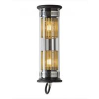 DCW Editions In The Tube 100-350 Wandlamp - Zilver -  Gouden mesh - Zwarte stop