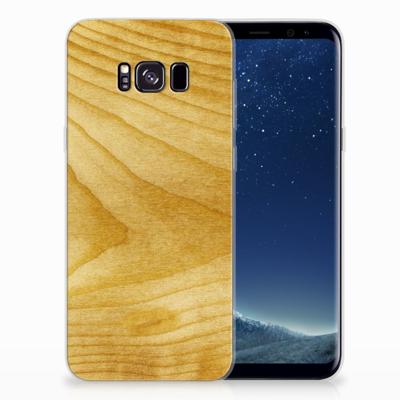 Samsung Galaxy S8 Plus | Bumper Hoesje | Licht Hout