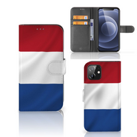 iPhone 12 | 12 Pro (6.1") Bookstyle Case Nederlandse Vlag