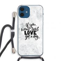Partner in crime: iPhone 12 mini Transparant Hoesje met koord