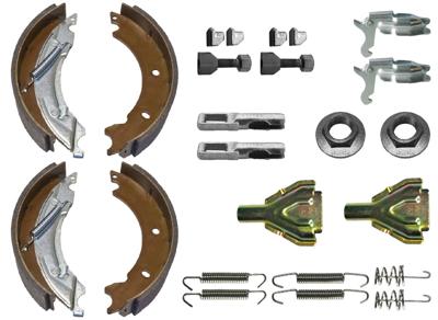 VALERYD Brake shoe set 200x50 knott superkit 20-2425/1