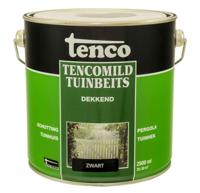 Dekkend zwart 2,5l mild verf/beits - Tenco