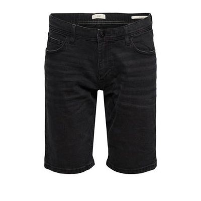 edc Men regular fit jeans short zwart edc Men regular fit jeans short zwart