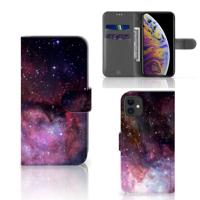 Book Case voor Apple iPhone 11 Galaxy Book Case voor Apple iPhone 11 Galaxy