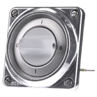 D 331-2.69 AGU WE  - Switch flush mounted aluminium D 331-2.69 AGU WE