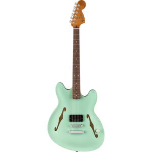 Fender Tom DeLonge Starcaster RW Satin Surf Green semi-akoestische gitaar