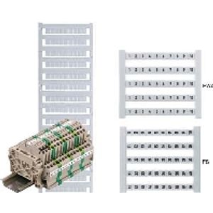DEK 6 FW 101-150  (500 Stück) - Label for terminal block 6mm white DEK 6 FW 101-150