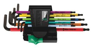 Wera 967 SPKL/9 TORX BO Multicolour Stiftsleutelset | BlackLaser | 9-delig - 05024335001