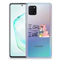Samsung Galaxy Note 10 Lite Telefoonhoesje met Naam i Can