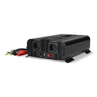Nedis Omvormer Pure Sinusgolf | Ingangsvoltage: 24 V DC | Apparaat stroomoutput: Type F (CEE 7/3) / USB-A / USB-C™ | 2000 W | Piekvermogen: 4000 W | Nedis Omvormer Pure Sinusgolf | Ingangsvoltage: 24 V DC | Apparaat stroomoutput: Type F (CEE 7/3) / USB-A / USB-C™ | 2000 W | Piekvermogen: 4000 W |