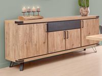 Dressoir NENO 4 deuren 1 lade scarlet oak - thumbnail