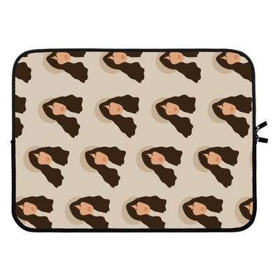 Bonjour mon amour: Laptop sleeve 15 inch
