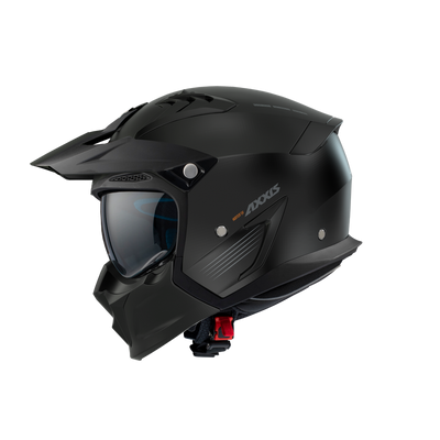 Axxis Helm Hunter SV Solid Mat Zwart XS