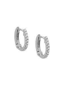 Dana Rebecca Designs anneaux en or blanc 14ct ornés de diamants - Argent