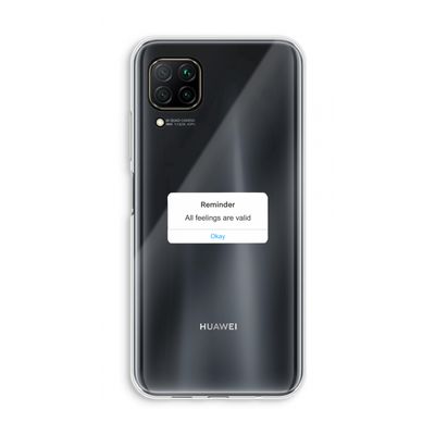 Reminder: Huawei P40 Lite Transparant Hoesje
