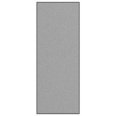Deurmat 115x300 cm grijs
