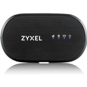 Zyxel WAH7601 draadloze router Single-band (2.4 GHz) 3G 4G Zwart