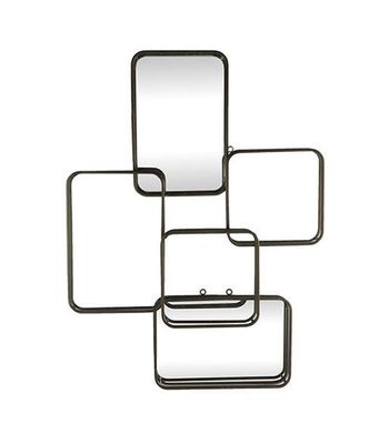 Spiegel Rosewood koper - L12,5B80H59CM