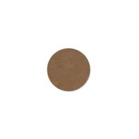 LIND DNA - Glass Mat Circle - Onderzetter 10cm Nupo Brown