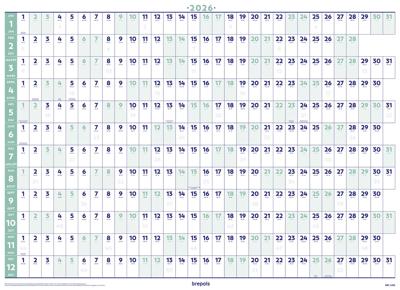 Brepols jaarplanner, 2026