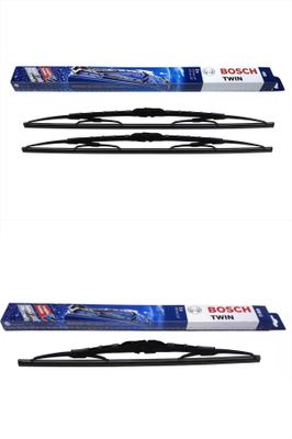 Bosch Ruitenwissers voordeelset voorzijde + achter 480400U