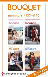 Bouquet e-bundel nummers 4137 - 4140 - Susan Stephens, Dani Collins, Bella Frances, Trish Morey - ebook