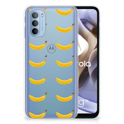 Motorola Moto G31 | G41 | Siliconen Case | Banana