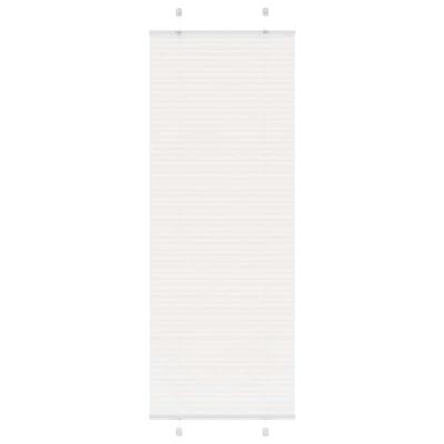 Pliss rolgordijn 70x200 cm stofbreedte 69,4 cm polyester wit