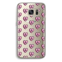 GIRL POWER: Samsung Galaxy S7 Transparant Hoesje