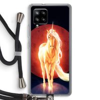Last Unicorn: Samsung Galaxy A42 5G Transparant Hoesje met koord