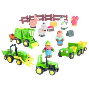 John Deere boerderij speelset van Britains