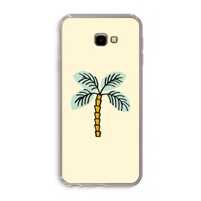 Palmboom: Samsung Galaxy J4 Plus Transparant Hoesje