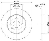 Remschijf 8DD355110271