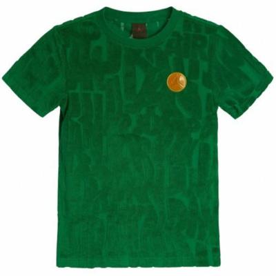 T-Shirt met Korte Mouwen voor kinderen Jordan JDB FUEL UP COOL DOWN DROPS SS 95D151 E1P Groen - Maat: 16 jaar