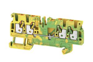 Weidmüller 1521540000 Aardingsklem 5.1 mm Spanveer Groen, Geel 50 stuk(s)