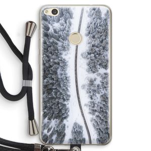Snøfall: Huawei Ascend P8 Lite (2017) Transparant Hoesje met koord