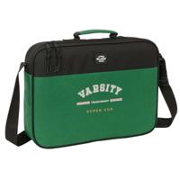 Schoolrugzak BlackFit8 Varsity Zwart Groen 38 x 28 x 6 cm