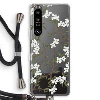 Blossoming spring: Sony Xperia 1 III Transparant Hoesje met koord